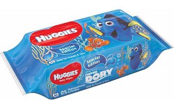 Салфетки влажные детские, Huggies (Хаггис) №56 Дисней рыбка Дори/Холодное сердце