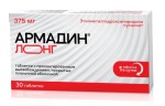 Армадин лонг, таблетки с пролонгированным высвобождением покрытые пленочной оболочкой 375 мг 30 шт