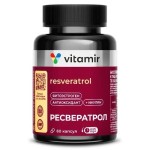 Ресвератрол, Vitamir (Витамир) капсулы 150 мг / 340 мг 60 шт