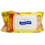 Салфетки влажные, Superfresh (Суперфреш) №120 для детей и мам календула