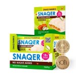 Печенье протеиновое, Snaq Fabriq (Снэк Фабрик) 45 г Снэкер фисташка карамель глазированное