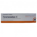 Гепатромбин С, гель для наружного применения 500 МЕ+150 мг+25 мг/г 40 г 1 шт