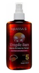 Масло-активатор загара, Krassa (Красса) 100 мл Тропик Сан водостойкое SPF5 с маслом облепихи и бета-каротином спрей-флакон
